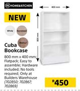 Home & Kitchen Cuba Bookcase 800mm x 400mm