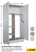 Home & Kitchen Standard Built-In Cupboard 1220mm(W) X 2100mm (h) X 500mm(d)