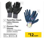 Tysonflex Hawk Latex Gloves-Per Pair
