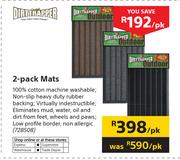 Dirttrapper 2 Pack Mats-Per Pack
