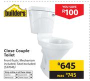 Builders Close Couple Toilet