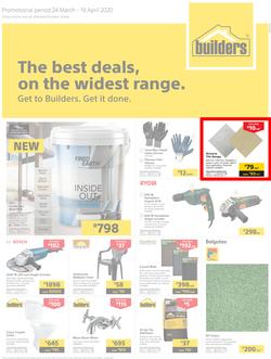 Builders Superstore Inland : The Best Deals On The Widest Range (24 March - 19 April 2020), page 1