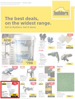 Builders Superstore Inland : The Best Deals On The Widest Range (24 March - 19 April 2020), page 1