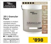 Fired Earth 20Ltr Granular Paint