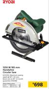 Ryobi 1250W 185mm Handyline Circular Saw HCS1250