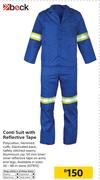 Beck Conti Suit With Reflective Tape