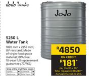 JoJo Tanks 5250Ltr Water Tank-1820mm x 2255mm