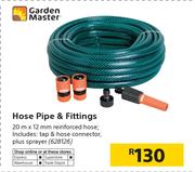 Garden Master Hose Pipe Fittings