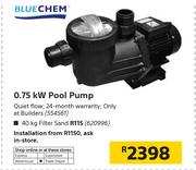 Blue Chem 0.75KW Pool Pump