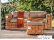 Design House Jungle Weave 3-Seater Sofa