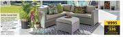 Design House 4 Piece Monterosso Corner Sofa Set