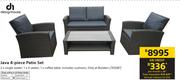Design House Java 4 Piece Patio Set