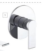 Lusso Liro Collection Shower Mixer-Each