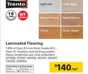 Trento Laminated Flooring-Per Sqm