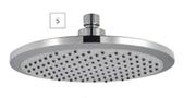 Lusso Liro Collection Pearl Shower Rose 225mm-Each