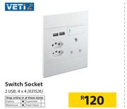 Veti Z Switch Socket