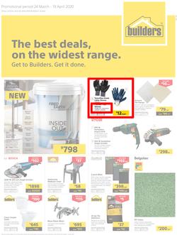 Builders Superstore KwaZulu-Natal & East London: The Best Deals On The Widest Range (24 March - 19 April 2020), page 1