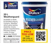 Dulux 5Ltr Weatherguard