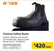 Ross Chelsea Safety Boots-Per Pair