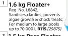 HTH 1.6Kg Floater+