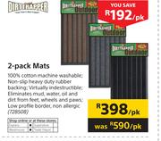 Dirttrapper 2 Pack Mats-Per Pack