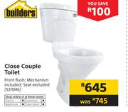 Builders Close Couple Toilet