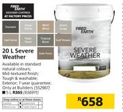 Fired Earth 20Ltr Severe Weather