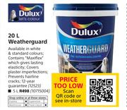 Dulux 5Ltr Weatherguard
