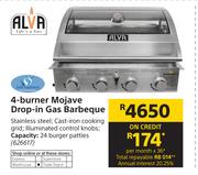 Alva 4 Burner Mojave Drop In Gas Barbeque