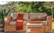 Design House Jungle Weave 3 Seater Sofa