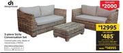 Design House 3 Piece Sicily Conversation Set
