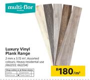 Multi-Flor Luxury Vinyl Plank Range-Per Sqm
