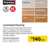 Trento Laminated Flooring-Per Sqm