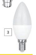Ellies LED Lamps Candle Lamp B22 & E27-Each