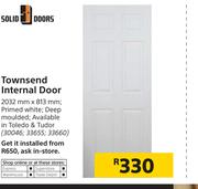 Solid Doors Townsend Internal Door-2032mm x 813mm