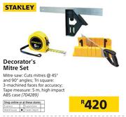 Stanley Decorator's Mitre Set