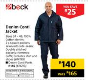 Beck Denim Conti Jacket