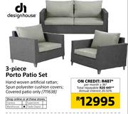 Designhouse 3-Piece Porto Patio Set