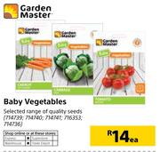 Garden Master Baby Vegetables-Each