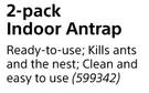 Pro Tek 2-Pack Indoor Antrap-Each