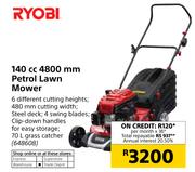 Ryobi 140cc 4800mm Petrol Lawn Mower