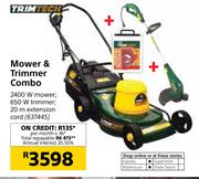 Trim Tech Mower & Trimmer Combo