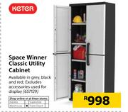 Keter Space Winner Classic Utility Cabinet