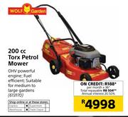 Wolf Garden 200cc Torx Petrol Mower 