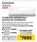 Samsung Cool & Heats 12000 BTU AR300 Non-Inverter Air Conditioner