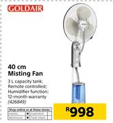 Goldair 40cm Misting Fan