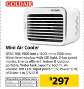 Goldair Mini Air Cooler GTAC-708 1900mm X 1600mm X 1530mm