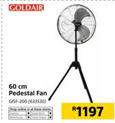 Goldair 60cm Pedestal Fan GISF-200