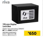 Riva 20mm Digital Lock Box