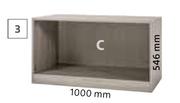 Cabinet Range 546mm x 1000mm x 566mm